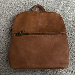 Market & Spruce Leather Backpack